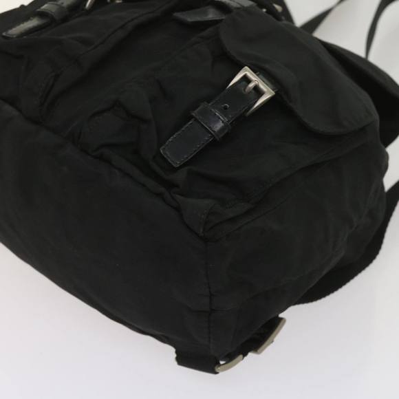 PRADA Backpack Nylon Black Auth fm3150 - Picture 8 of 16